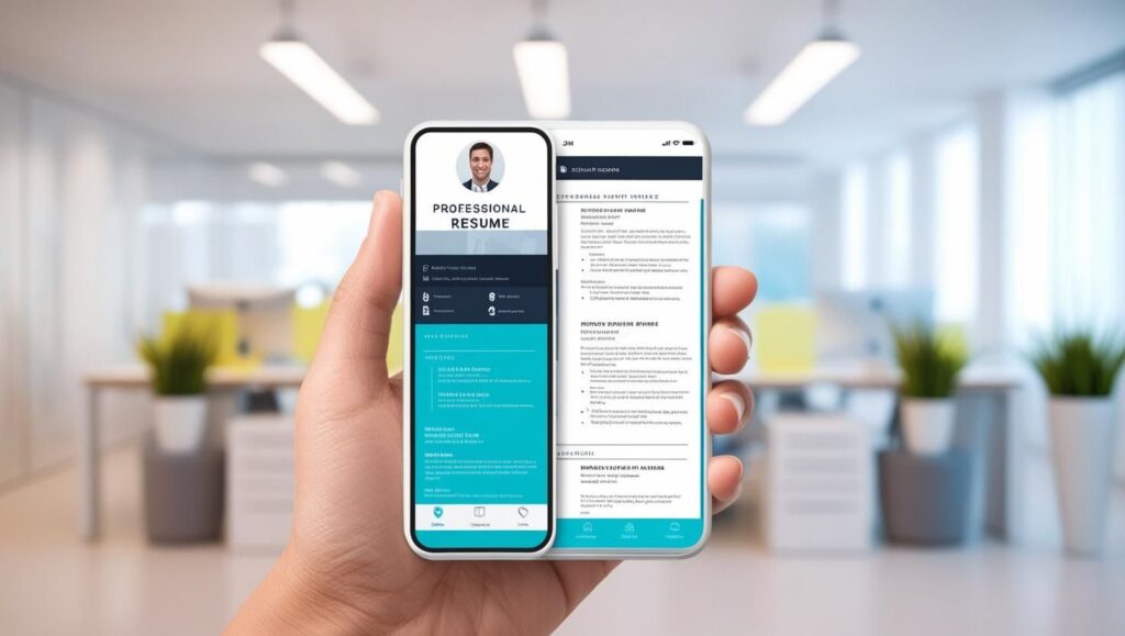 resume kaise banaye mobile se